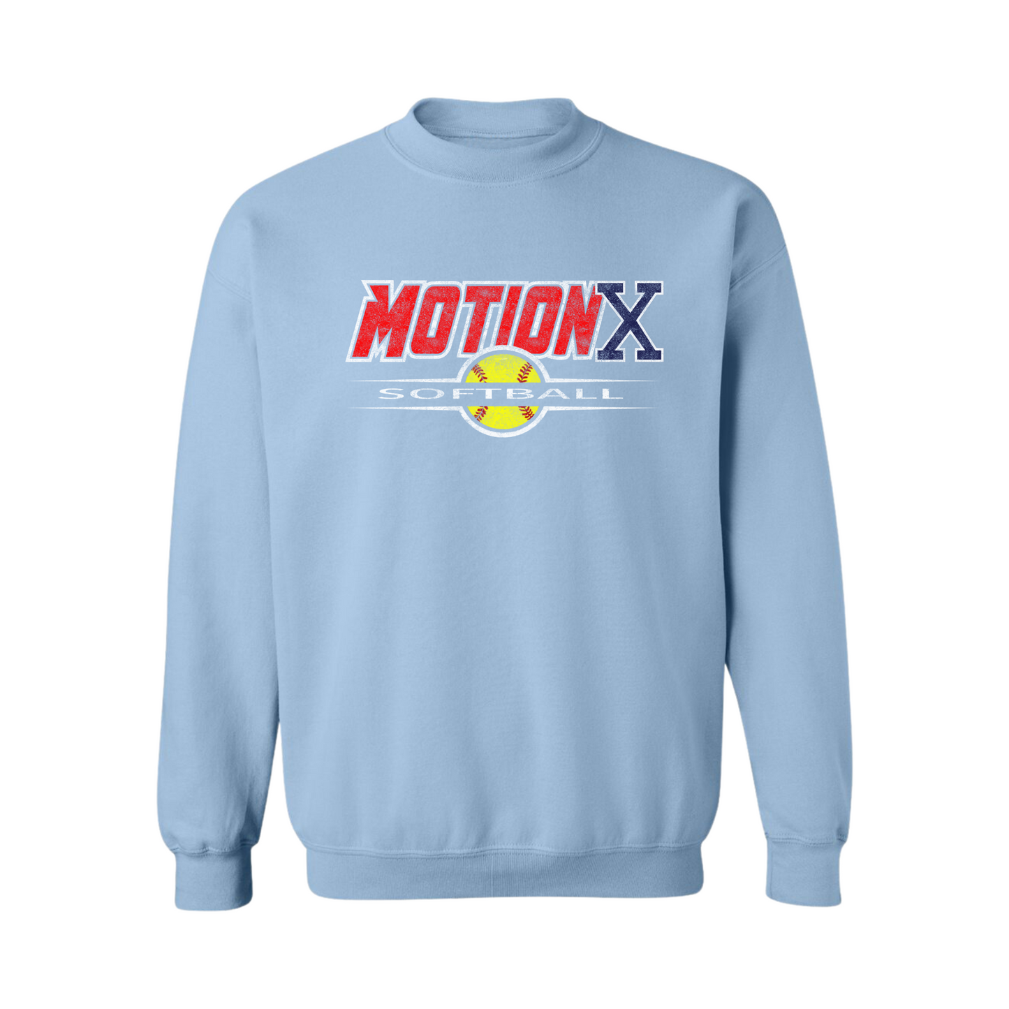 MOTION X RED SOFTBALL SWEATSHIRT