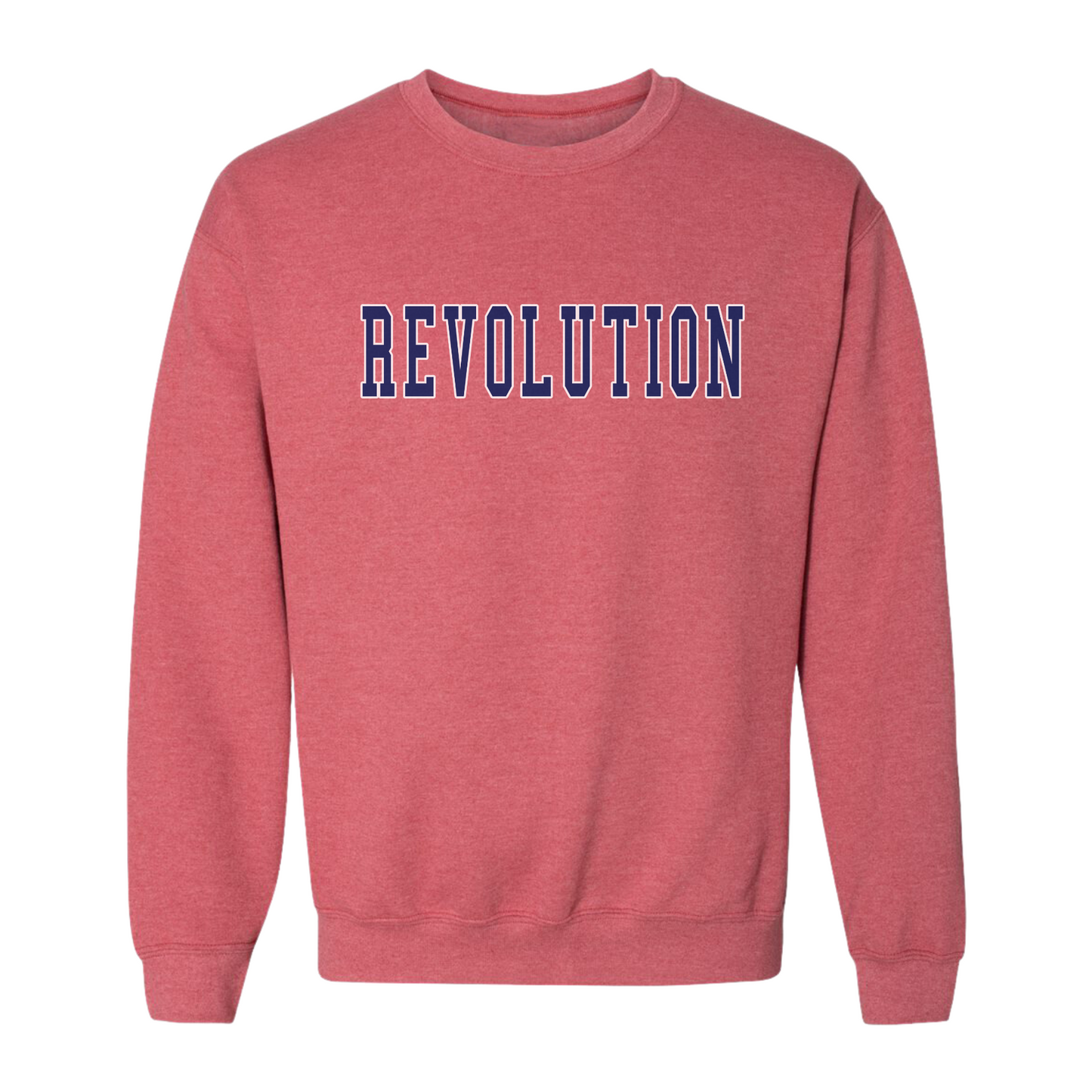 REVOLUTION NAVY BLOCK CREW SWEATSHIRT