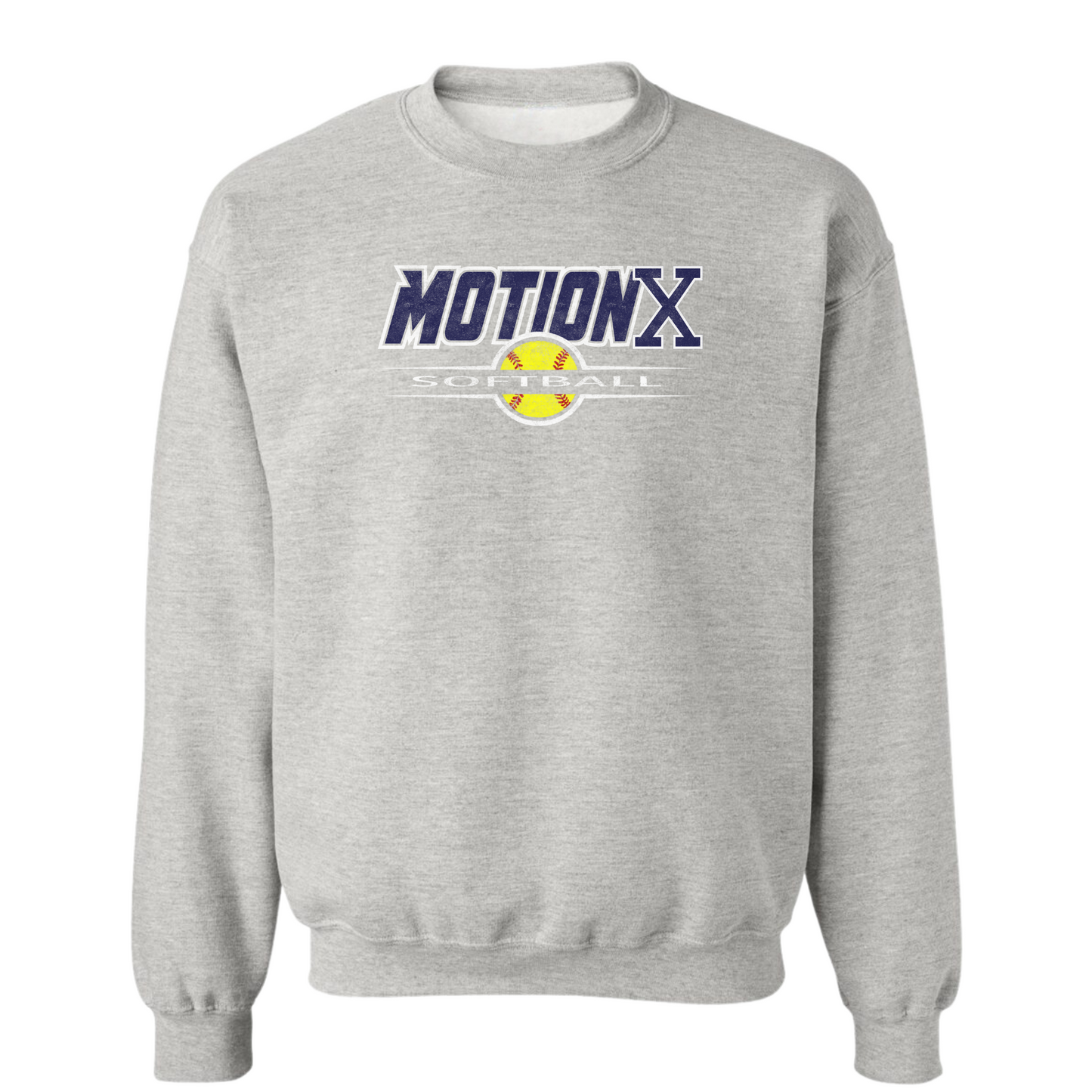 MOTION X NAVY SOFTBALL SWEATSHIRT