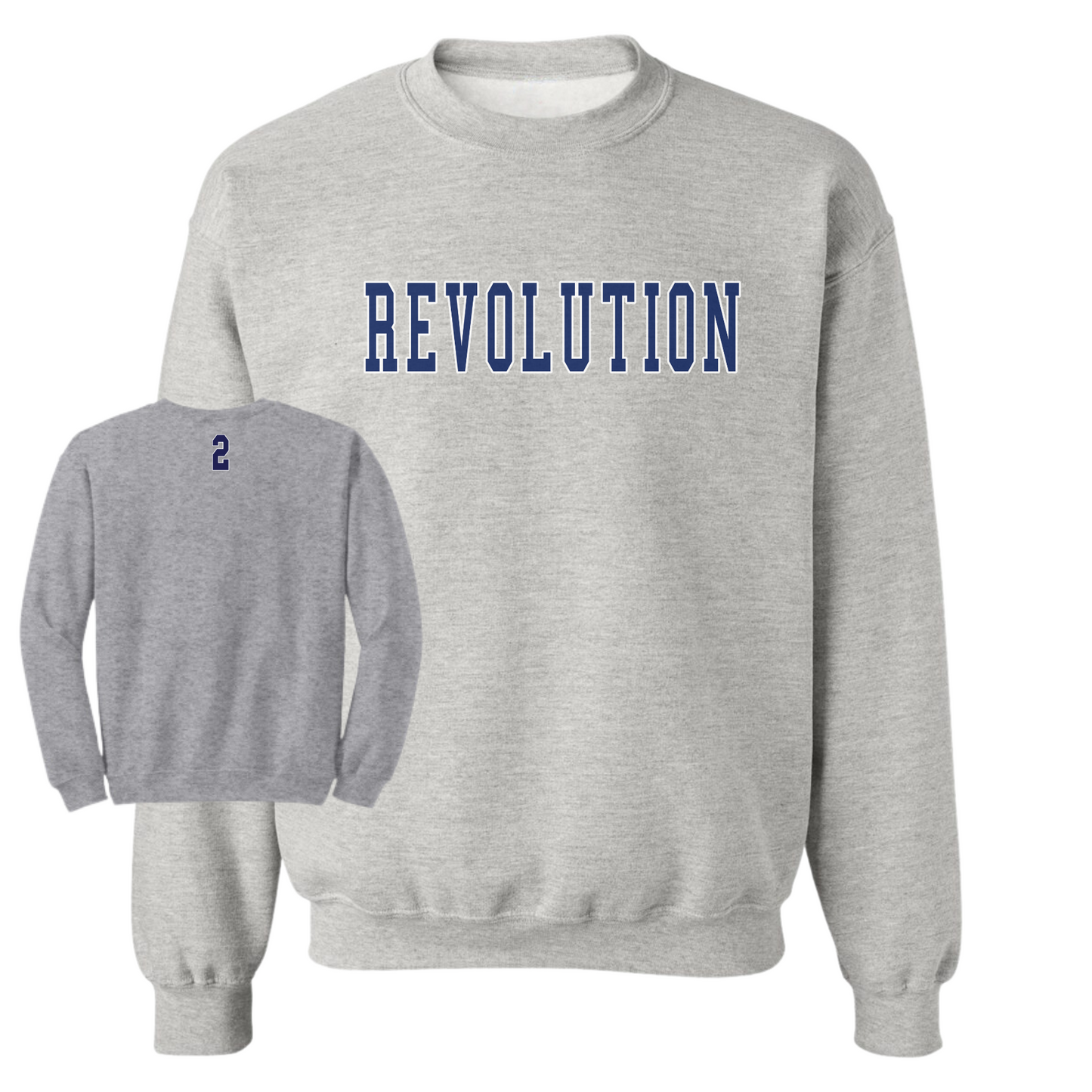 REVOLUTION TEAM SWEATSHIRT WITH #