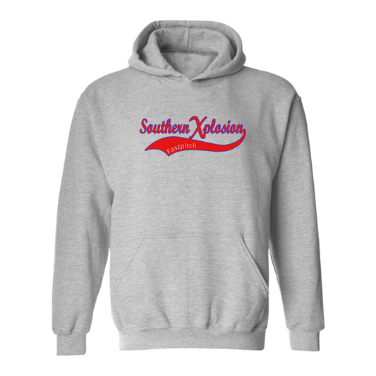 SOUTHERN XPLOSION FP RED PERFORMANCE HOODIE