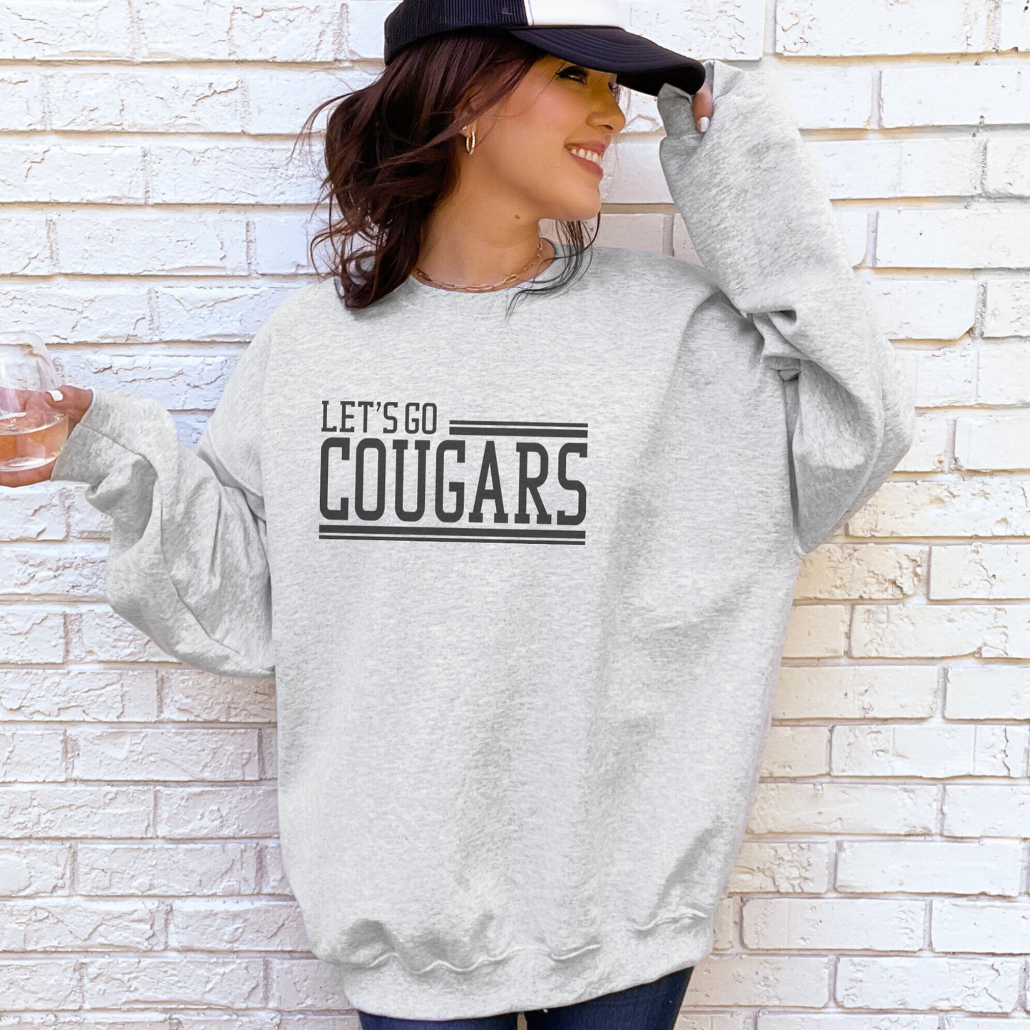 Let's Go Cougars Sweatshirt