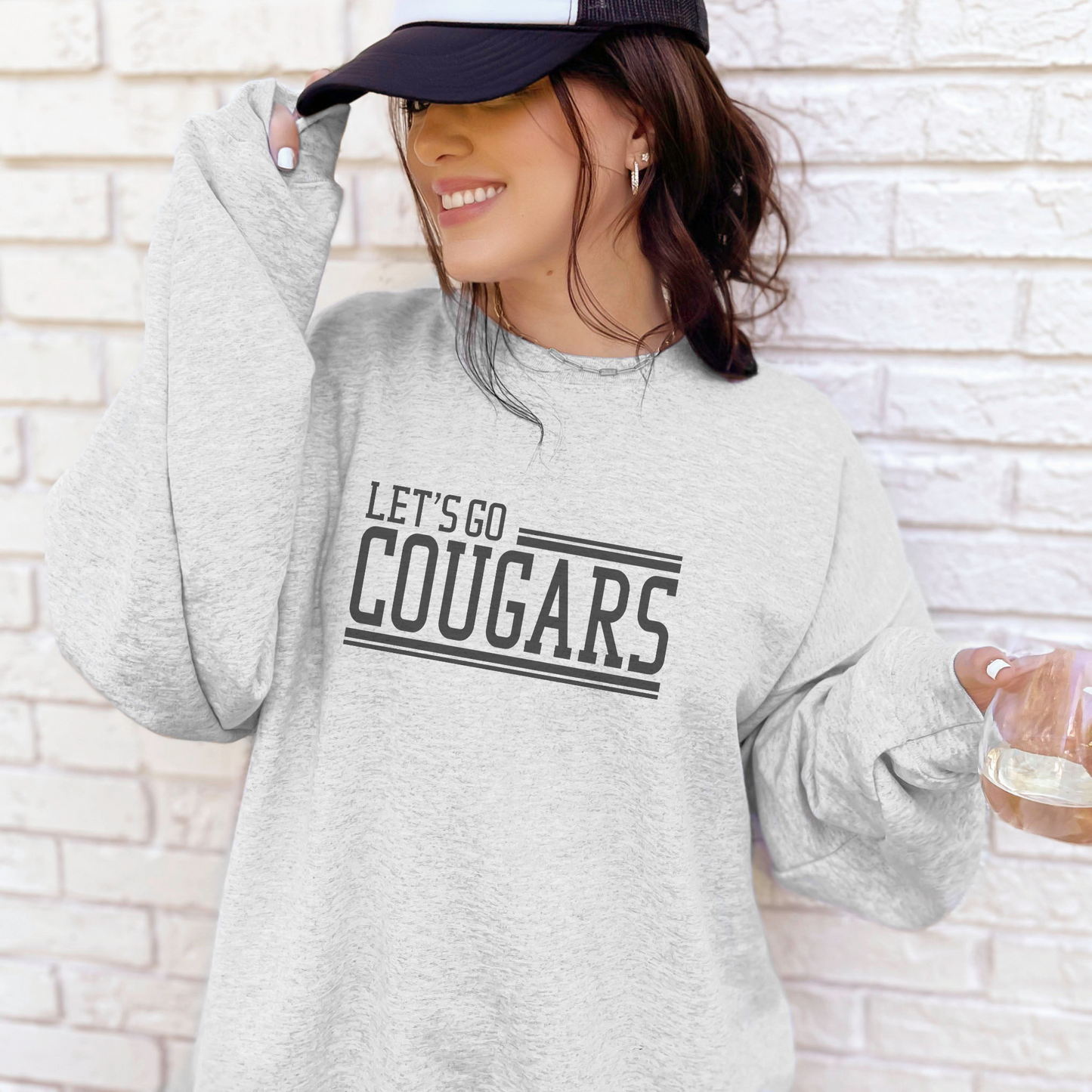 Let's Go Cougars Sweatshirt