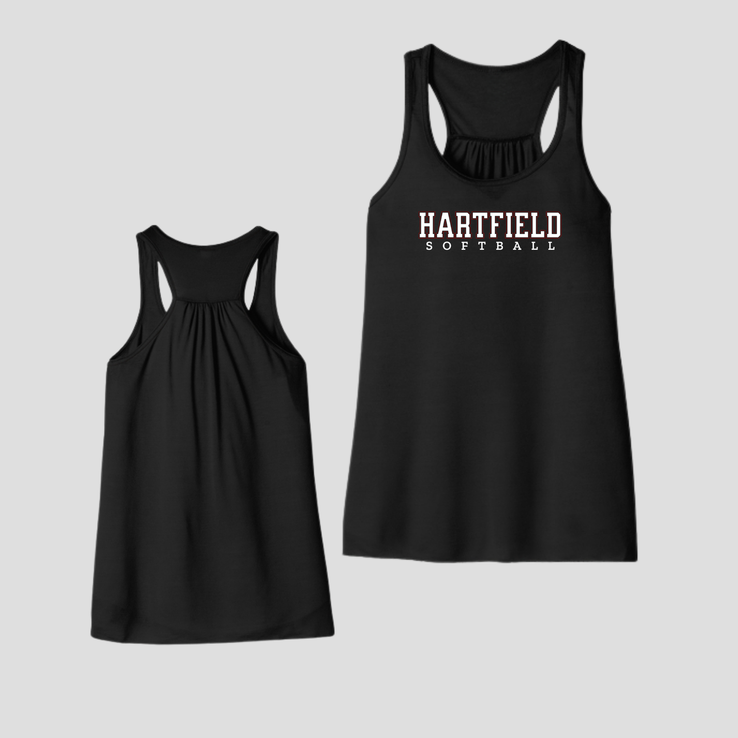 HAWKS SOFTBALL FLOWY TANK