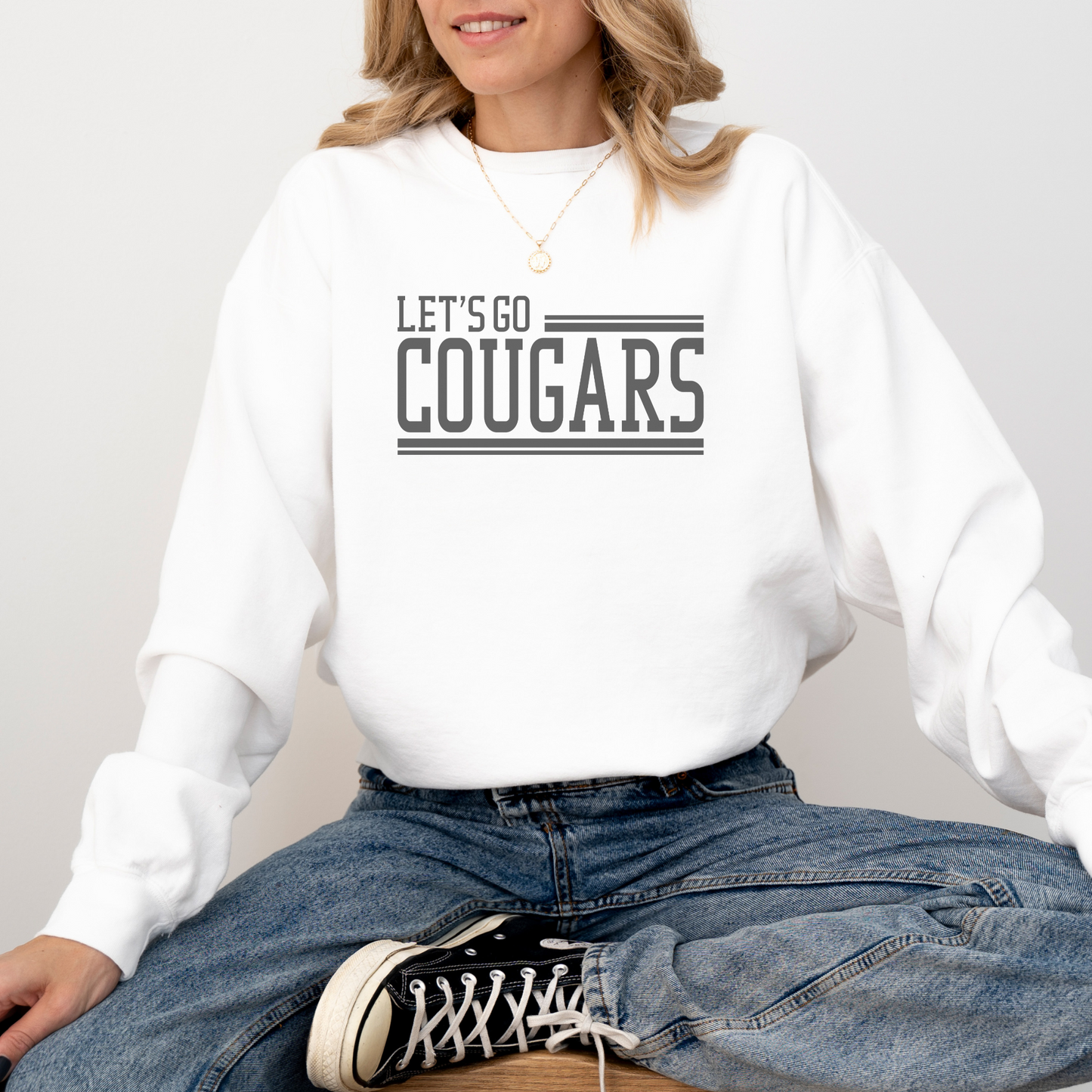 Let's Go Cougars Sweatshirt