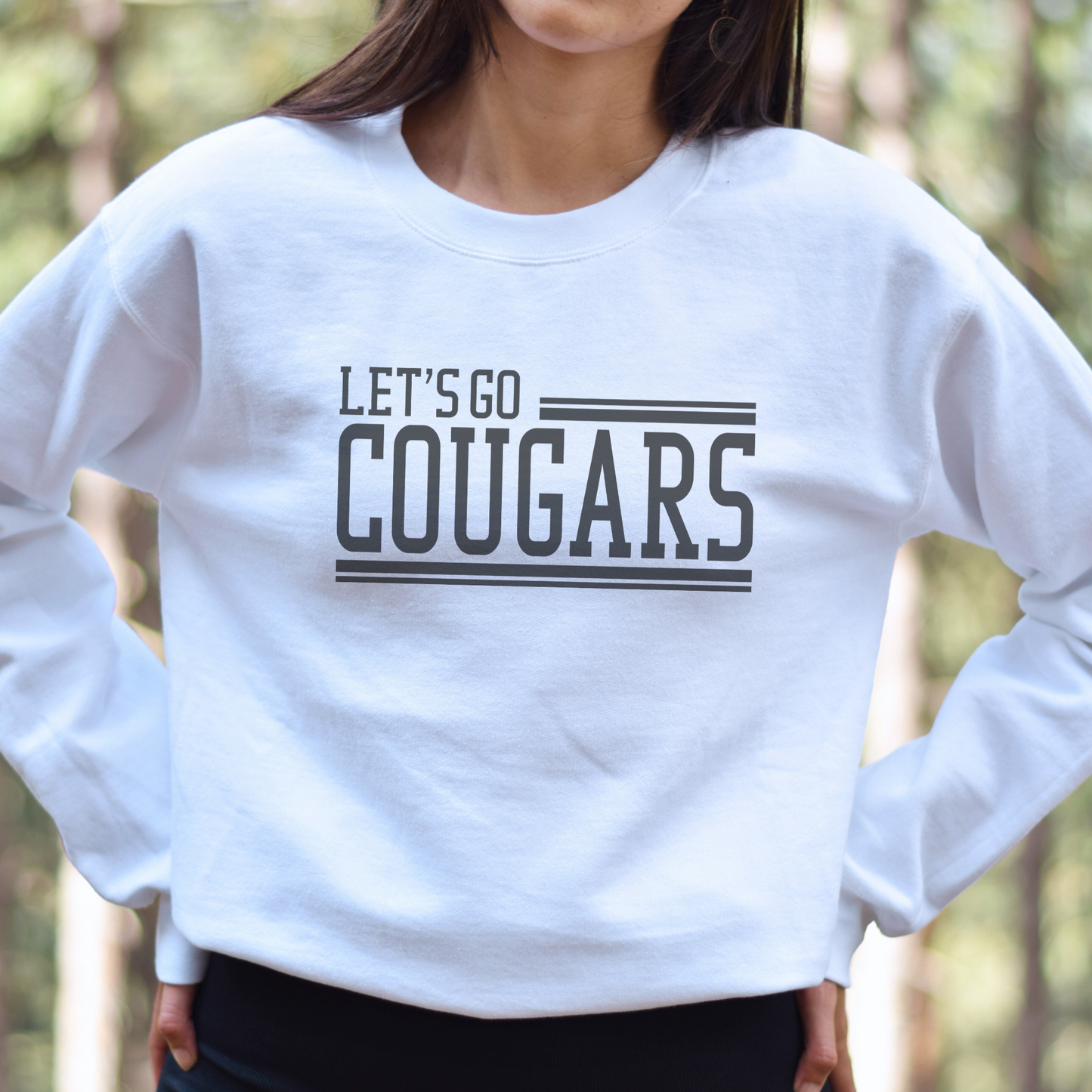 Let's Go Cougars Sweatshirt