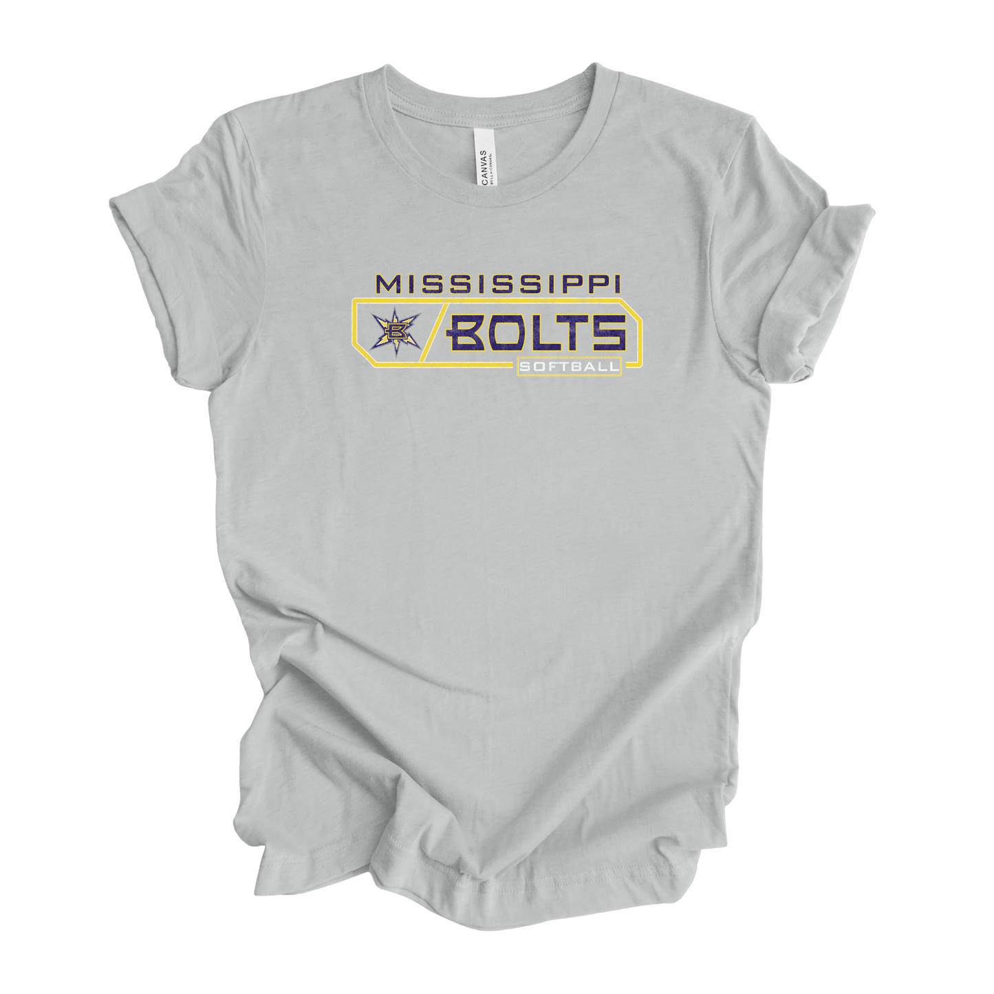 MS BOLTS SOFTBALL TEE