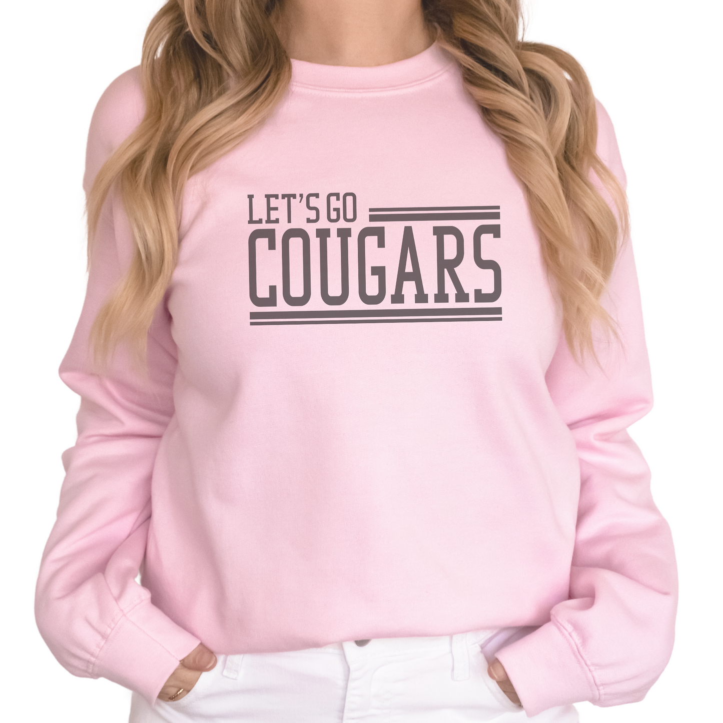 Let's Go Cougars Sweatshirt