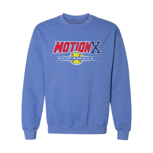 MOTION X RED SOFTBALL SWEATSHIRT