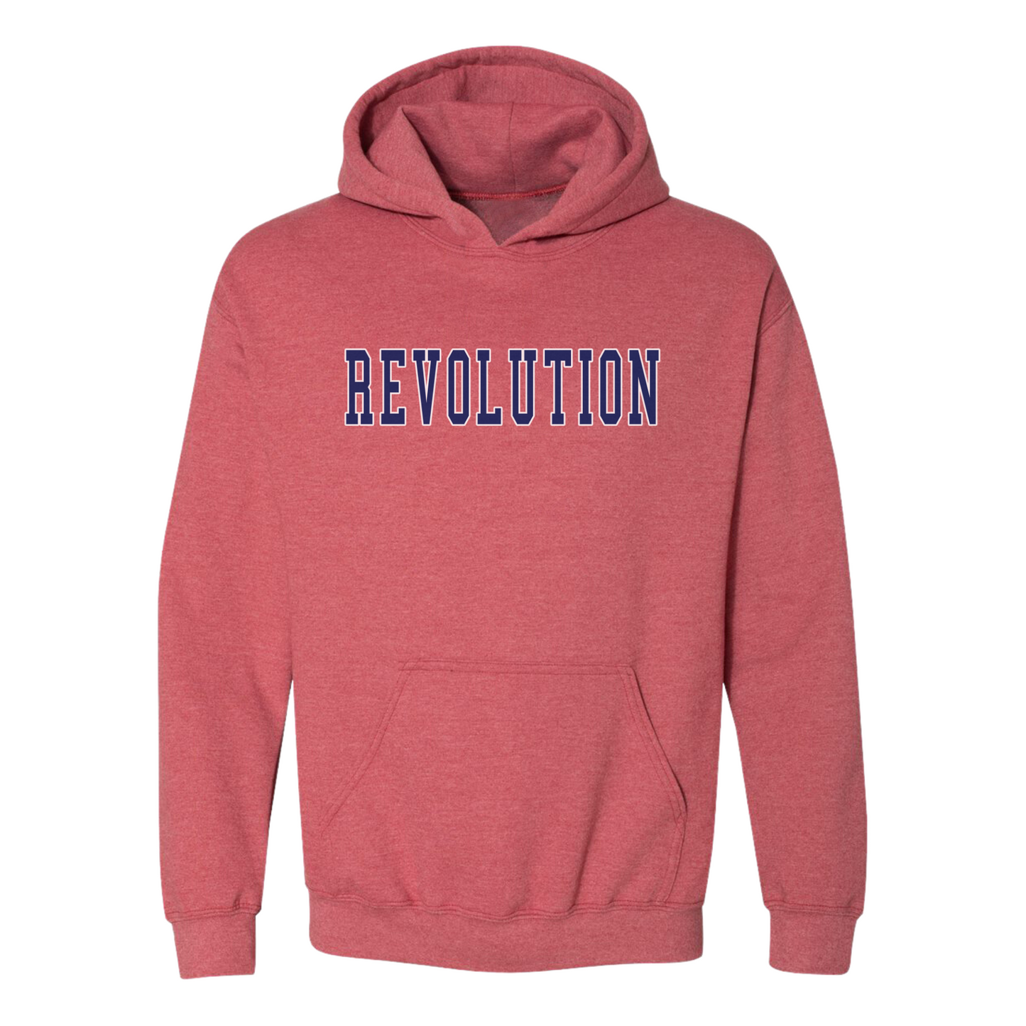 REVOLUTION NAVY BLOCK HOODIE