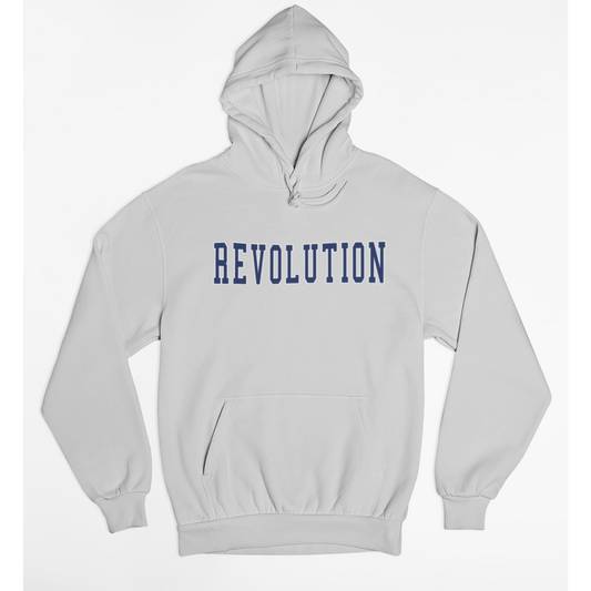 REVOLUTION NAVY BLOCK PERFORMANCE HOODIE