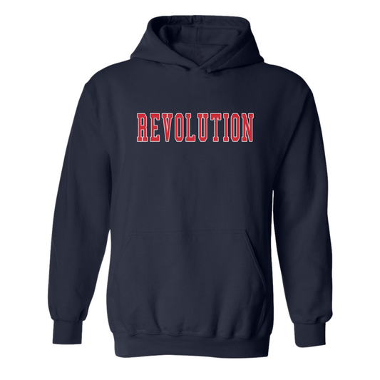 REVOLUTION RED BLOCK PERFORMANCE HOODIE