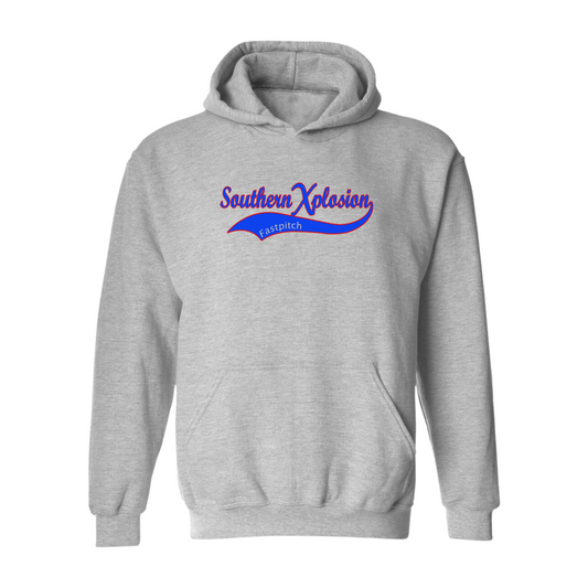 SOUTHERN XPLOSION FP BLUE PERFORMANCE HOODIE